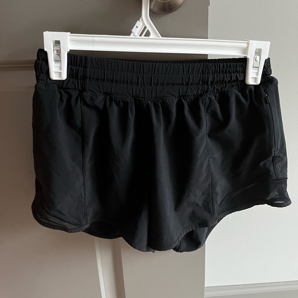 Lululemon Hotty Hot Shorts - Black - 6 Tall - Lined